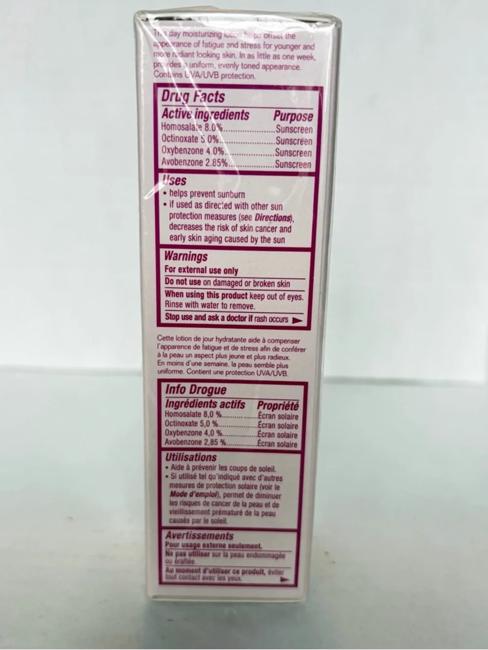 NIB Discontinued Avon Anew Vitale Day Lotion 1.7 oz SPF 25 Moisturizer Face - Picture 4 of 10